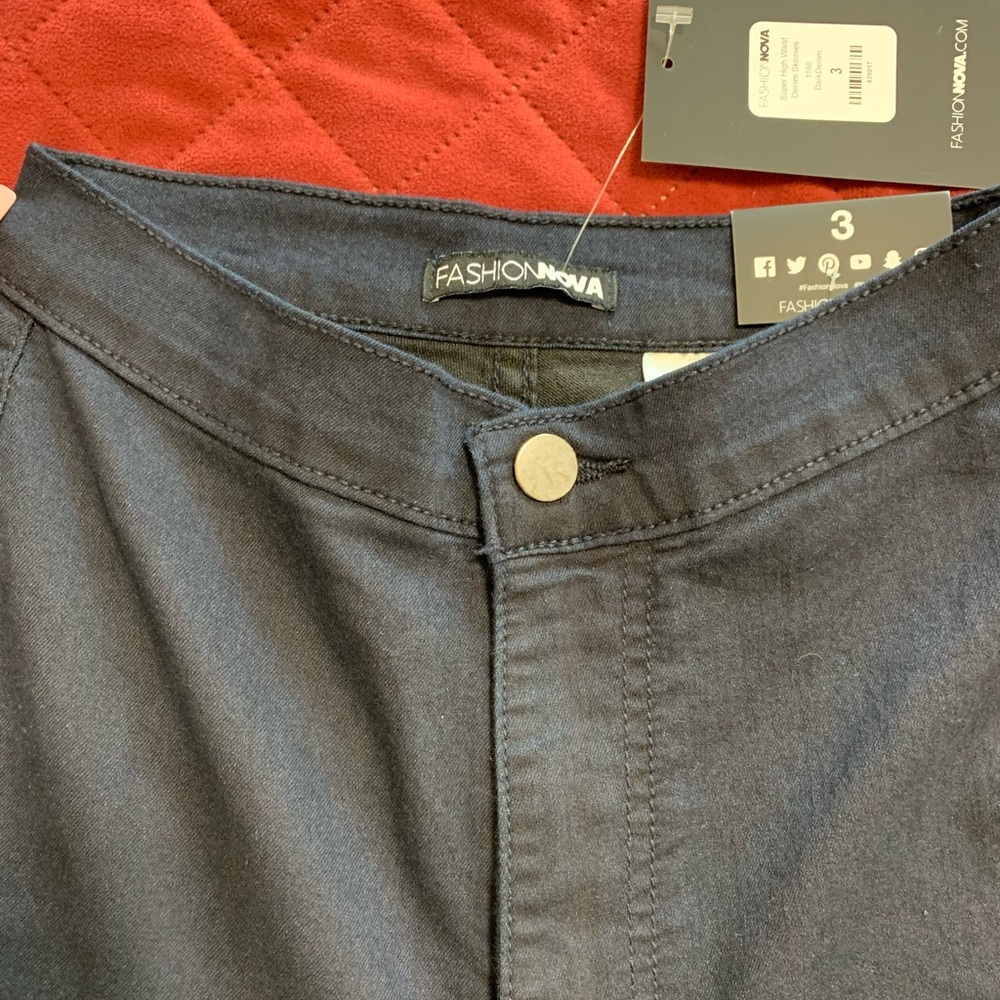 High waist fashion nova jeans size 3